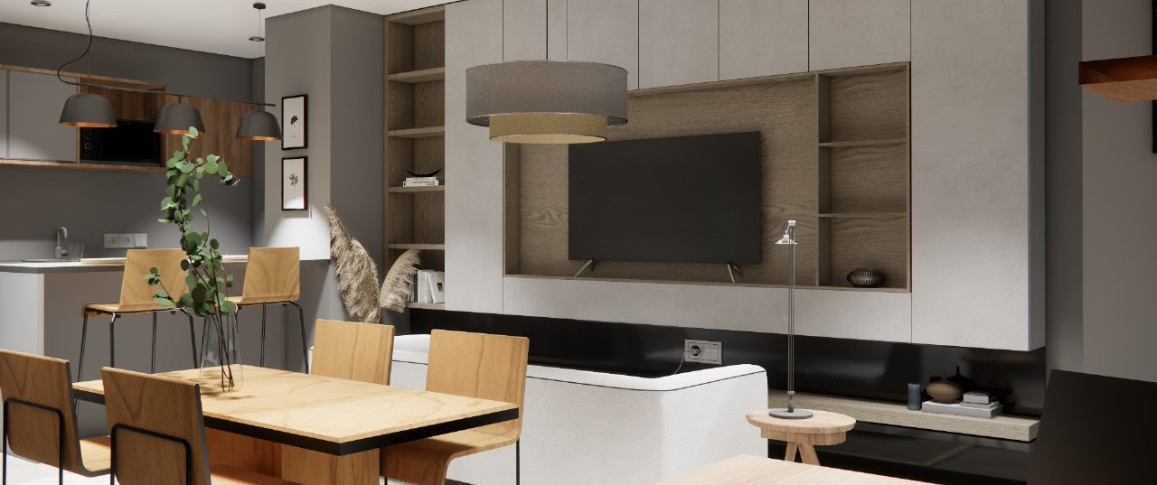 Guarida X — render de fachada sobre Vélez Sarsfield